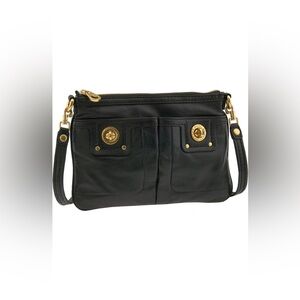 MARC by Marc Jacobs Percy Turnlock Crossbody Bag, Dark Green